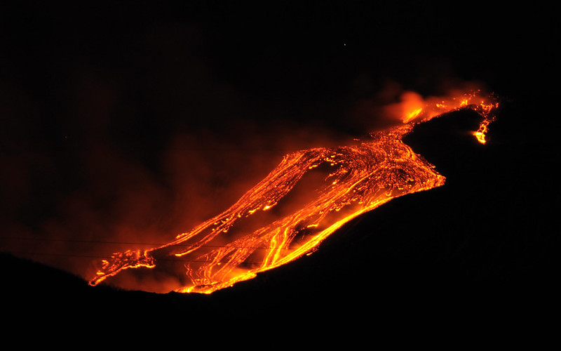 Etna eruption