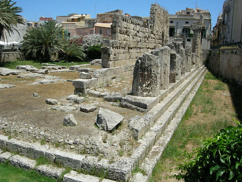 tempio dapollo ortigia